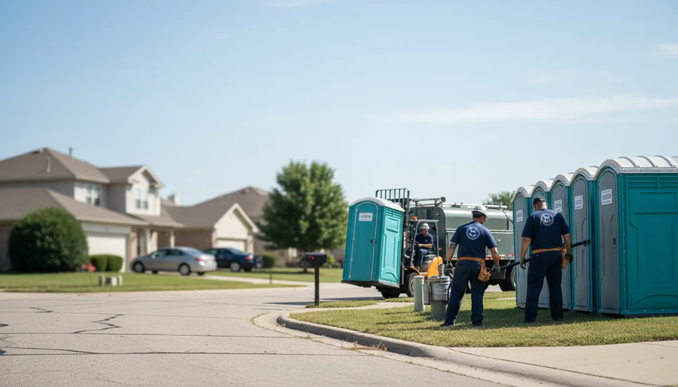 Porta Potty Rental in Saint Libory, IL near me